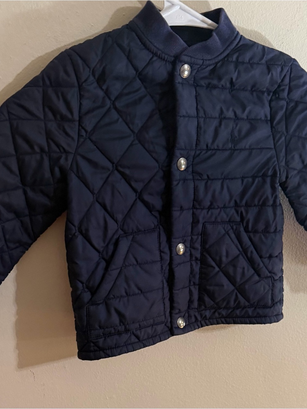 Polo by Ralph Lauren Size 3t Navy Quilted Kids Jacket